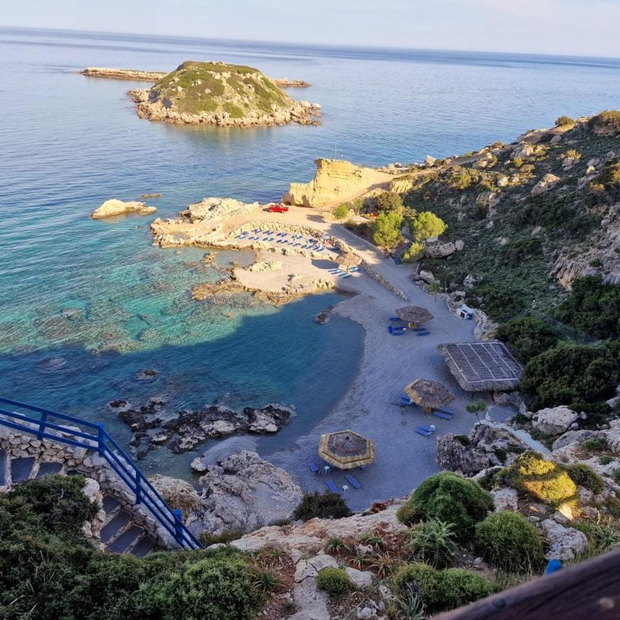 Solymar Prive Apartment Archangelos  Bagian luar foto
