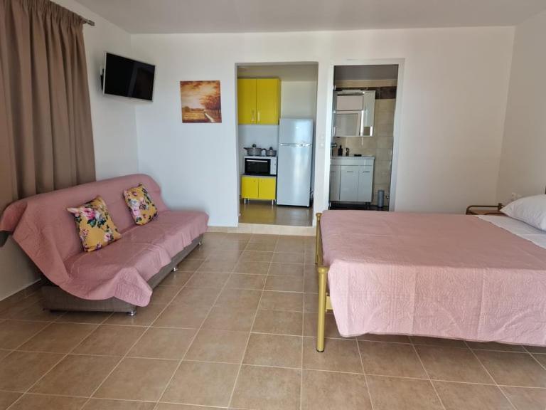 Solymar Prive Apartment Archangelos  Bagian luar foto