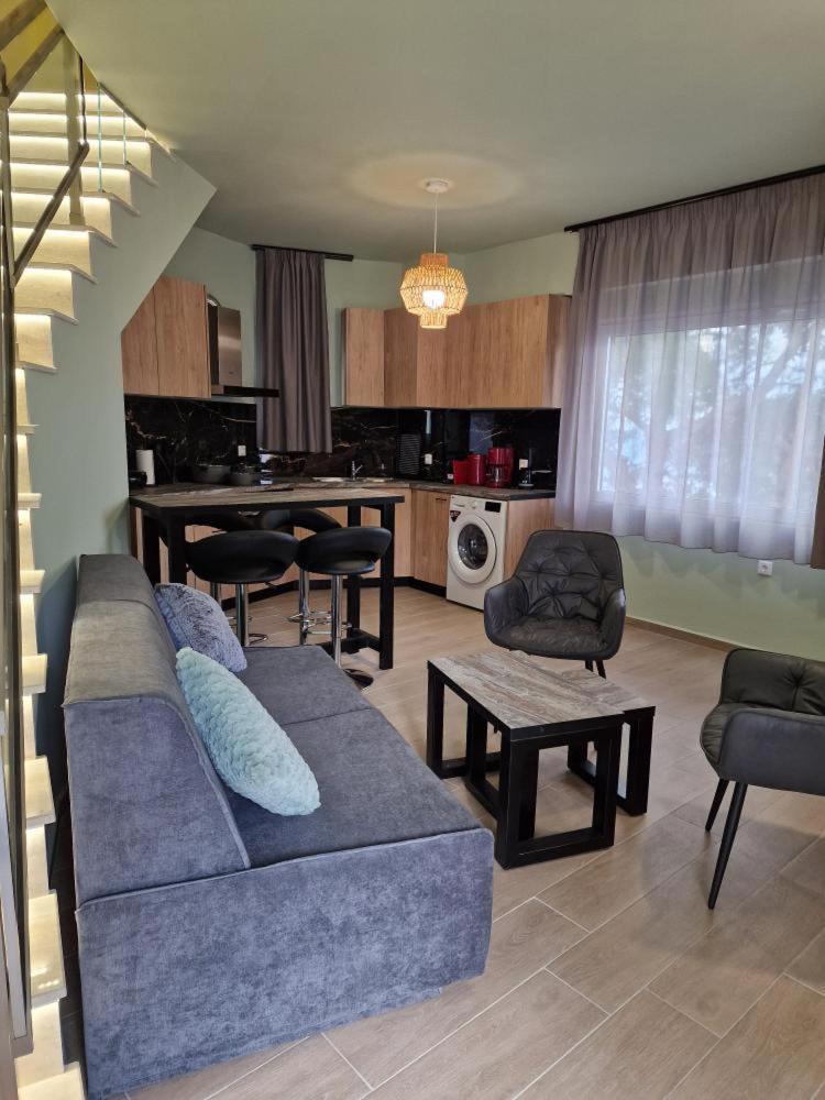 Solymar Prive Apartment Archangelos  Bagian luar foto