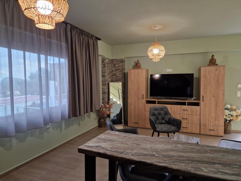 Solymar Prive Apartment Archangelos  Bagian luar foto