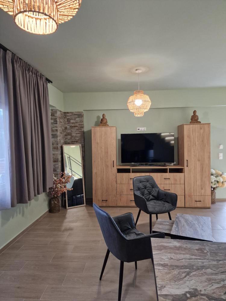 Solymar Prive Apartment Archangelos  Bagian luar foto