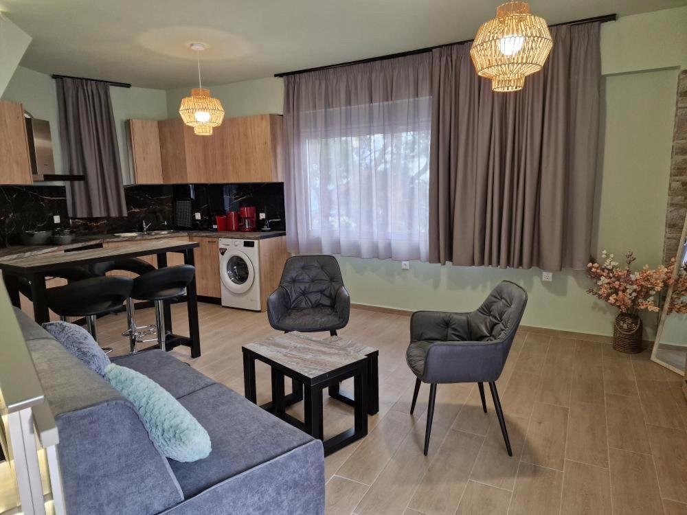 Solymar Prive Apartment Archangelos  Bagian luar foto