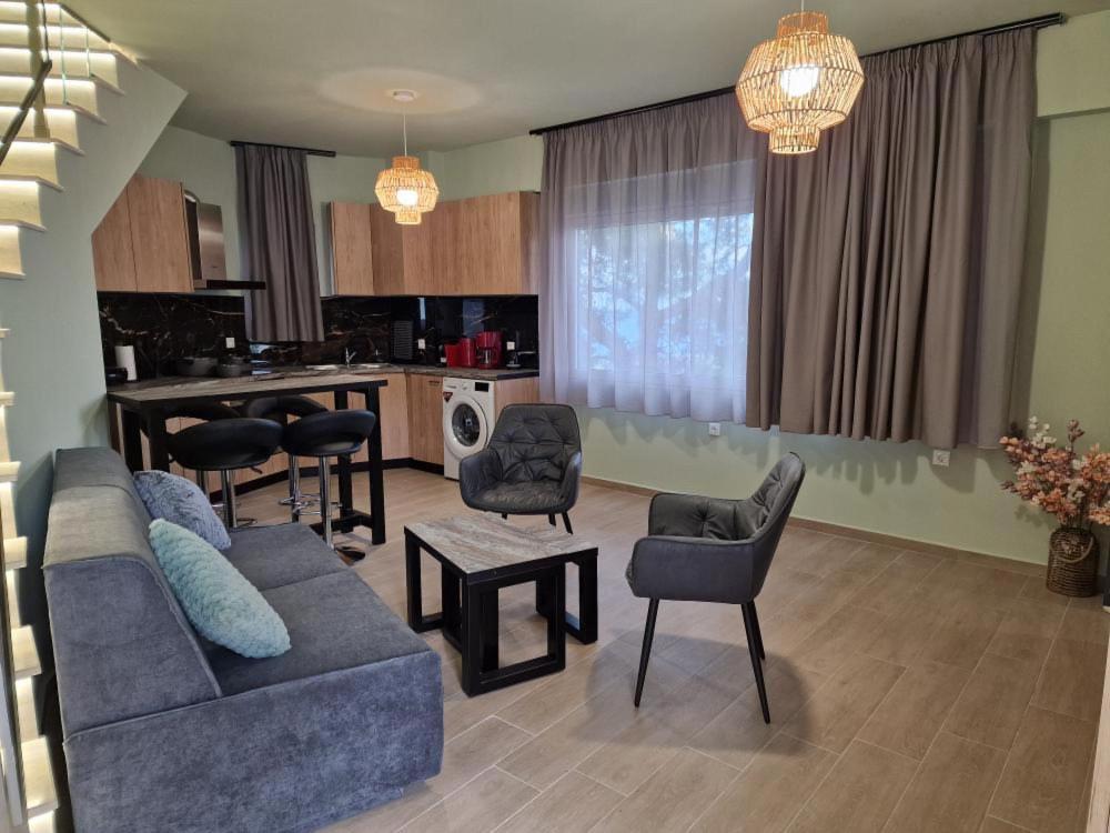 Solymar Prive Apartment Archangelos  Bagian luar foto